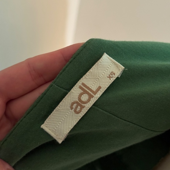 Green Linen Romper - XS - Picture 3 of 7